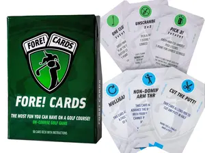 Fore! Cards On Course Golf Game | Fun & Interactive Golf Game