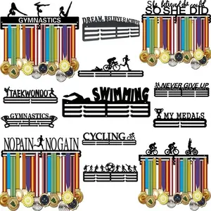 Ultimate Marathon Race Medal Showcase: Premium Holder, Hanger, Organizer and Display Storage Rack to Beautify Your Wall, Ideal for Running Sports