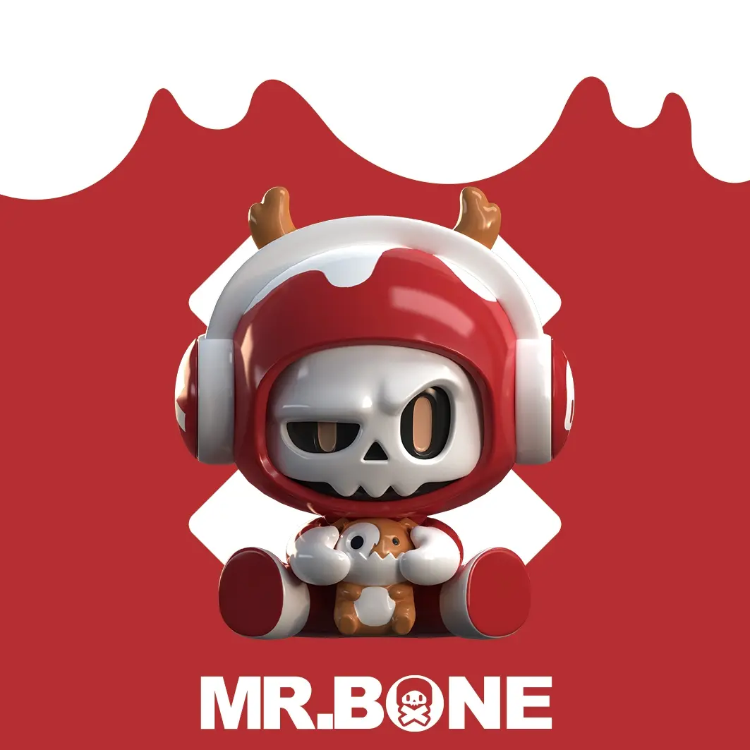 MR.BONE BB Vol1 Classics Series Blindbox, Random Collection of 1pc Blind Bag Cool toys, Perfect for Birthday Party Decorations and Trendy toy ornaments, Single Box Random Blindbags