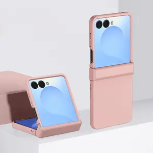 Full Coverage Hinge Case, Durable & Stylish Foldable Screen Phone Cover for Samsung Galaxy Z Flip 7/zflip 3/zflip4/z Flip 5/zflip6