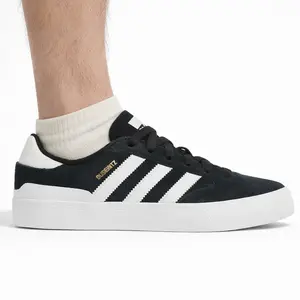Adidas Men's Busenitz Vulc II Sneakers, Black, EF8472