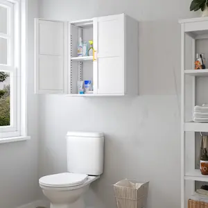 kitchen wall cabinet with Adjustable Shelves Multifunctional wall-mounted bathroom cabinet - Flexible storage, easy installation mothersdaygift