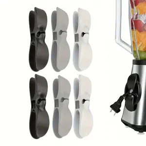 4/6/8 Pcs Cable Organizer, Cord Management Clips & Winder, Self-Adhesive Anti-Tangle Space-Saving For Home Kitchen Appliance Desk Wall Use