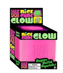 NeeDoh 2026 New Cube Nice Cube Glow Squishy Toy - Soft And Flexible Design For Kids Limited Edition