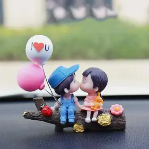 Cartoon Couple Design Car Decoration, Creative Car Interior Decoration, Automotive Ornaments, Fashion Car Accessories for Women & Men, Car Stuff, Car Decor for Girls, Teenage Girl Gifts,Mother's Day Gift,Summervibes