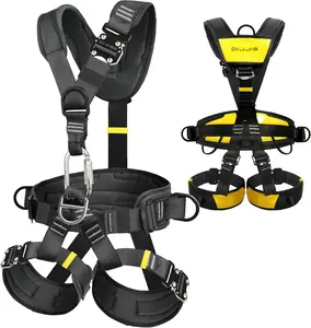 Climbing belts, Thicken Professional Half Body Safety Belt Climbing Gear for Tree Climbing, Fire Rescue, Rappelling and Other Outdoor Adventure Activities