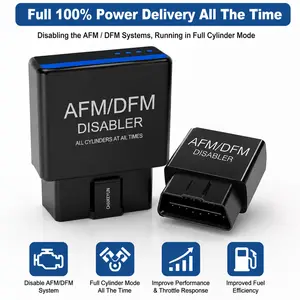 AFM/DFM Disabler Vehicle Accessories, 2006-2022 Upgrade Plug-in OBD-II Port Device for V6 & V8 GM Motors, ECU Reset, Full Power Function, Car & Auto Parts Accessories Compatible with Chevy 5.3 Silverado, GMC Sierra, GMC Yukon, Cadillac Escalade