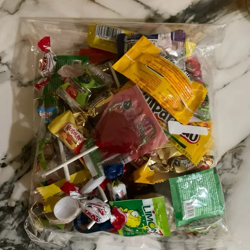 Mexican candy 50 pieces bag assorted pieces