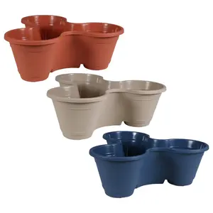 Medium Stackable 3-Tier Planter for Compact and Organized Gardening Durable Material