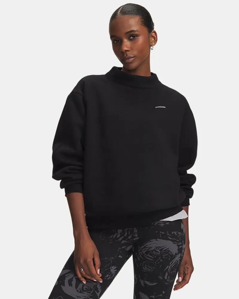 Under Armour Icon Sama Fleece Mock Women's Long Sleeve