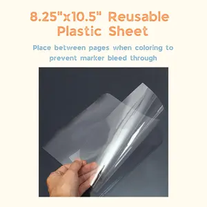 Reusable Plastic Sheet Washable Durable