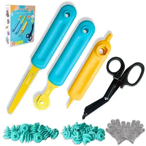 Cardboard Tools for Kids with Cutter &Tool Box 87PCS, Creative STEM Educational Toys Gift for Boys and Girls Aged 5+