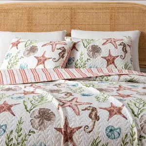 Castaway Coastal Quilt Set