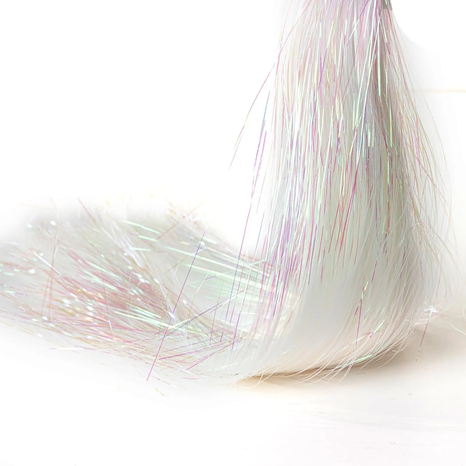 Tinsel Decoration 10000 Strands Christmas Tinsel Icicles Iridescent Tinsel Foil Fringe Icicles Christmas Tree  Christmas Birthday