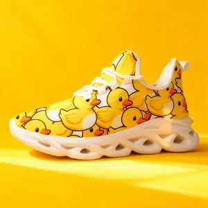 Children's Shoes Cartoon Pattern Boys And Girls Slip-On Casual Shoes Family Kids Sports Shoes All-Season Running Shoes Lightweight Breathable Sneakers Kids