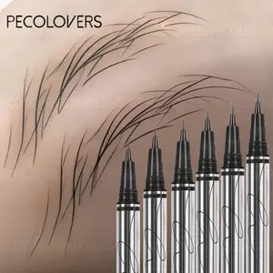 Liquid Microblading Brow Pencil 0.01mm Ultra Fine Sweat-proof Natural Eeyeliner Lying Silkworm Pen Lasting Makeup Eye Cosmetics