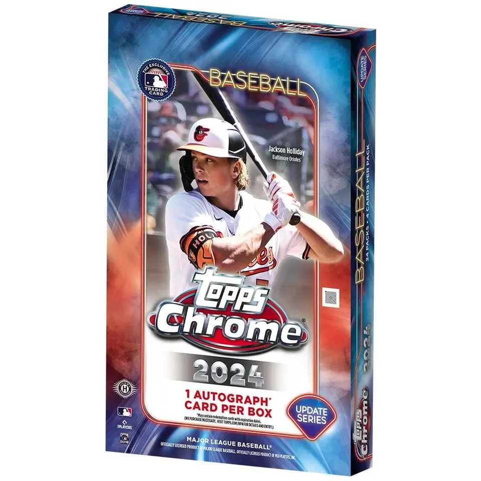 2024 Topps Chrome Baseball Updated Series Hobby Trading Cards