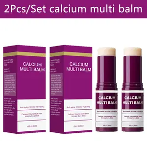 2Pcs/Set collagen multipurpose moisturizing face cream, eye cream, collagen moisturizing lipstick, firming moisturizing and skin barrier care stick, women's cosmetics holiday gift, Moisturizer, Hydrating, Moisturizing Lip Balm