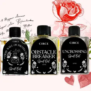 3 Pack Spell Oil for Protection, remove negativity, attract prosperity