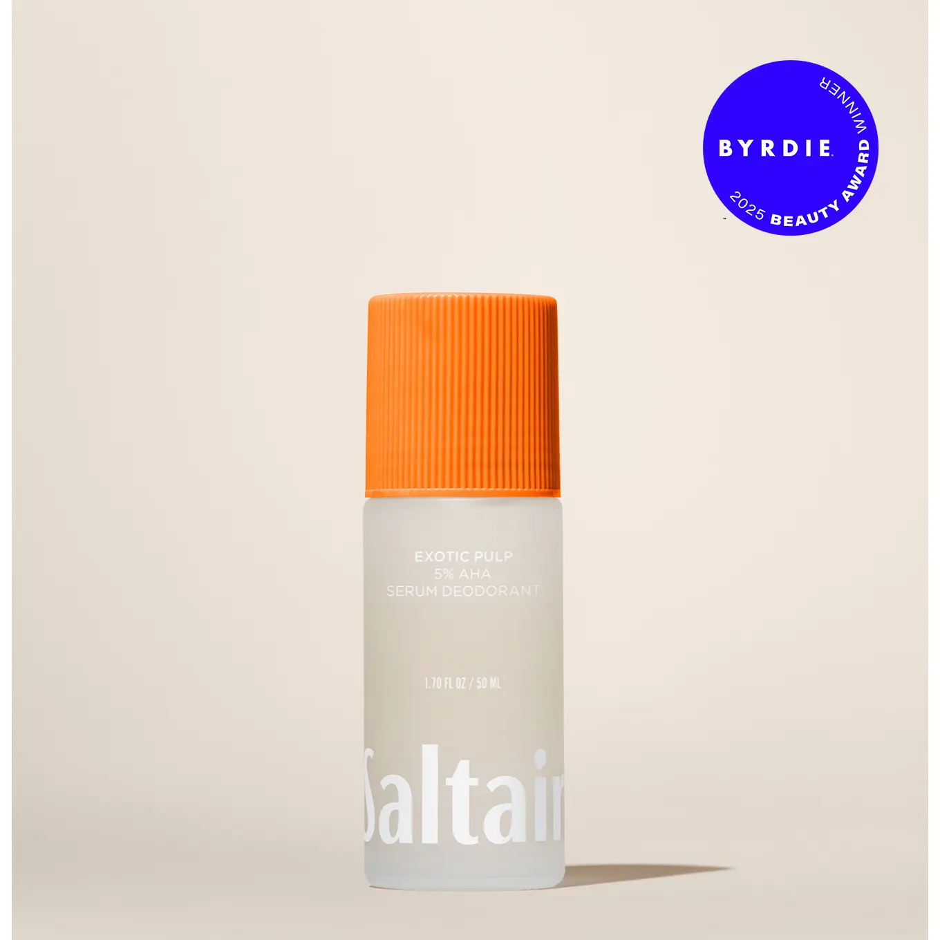 Saltair Exotic Pulp Serum Deodorant - With 5% AHA - 48-Hour Odor Protection Natural Deodorant - Baking Soda Free & Aluminum Free