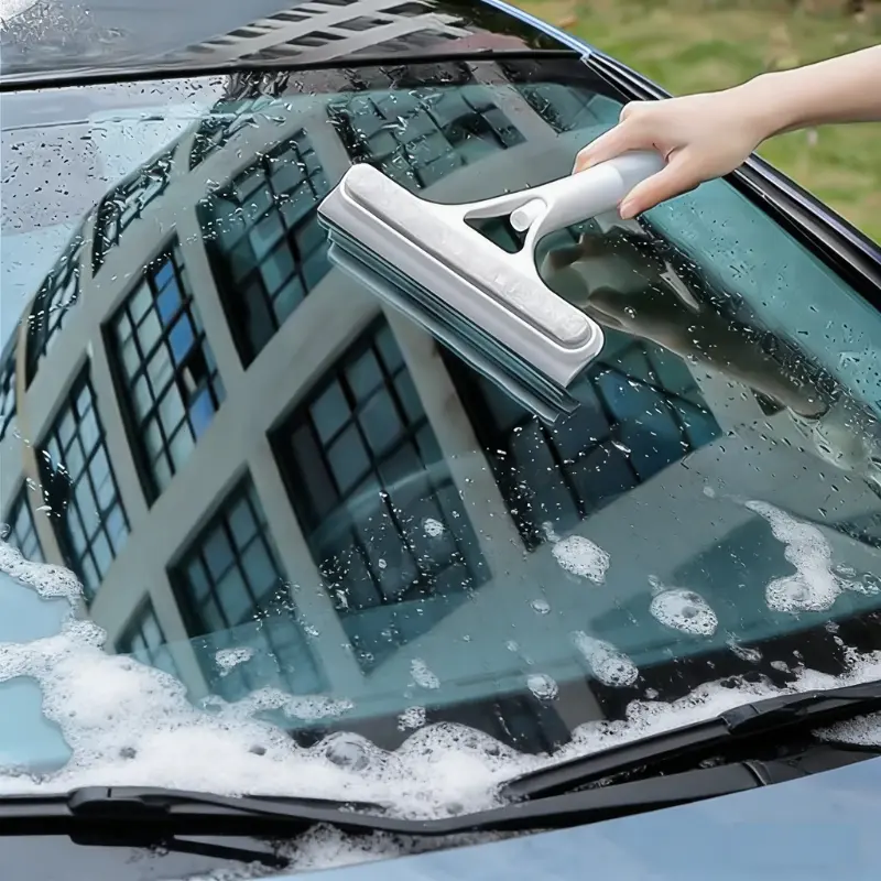 【Summerwins】Joytutus Multifunctional Glass Wiper Set - Car Window Cleaner with Watering Can, Steam Function, Bathroom Accessories Included, for Home Use, Car Care Tool Aiding Maintaining Cleanliness for Anyone Looking to Streamline Cleaning