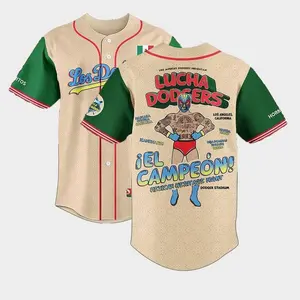 Exclusive Youth and Adults Mexican Heritage Night 2025 Baseball Jersey, LA Jersey, Mexican Jersey, Shirt for Him, Gift for Fan - High Quality