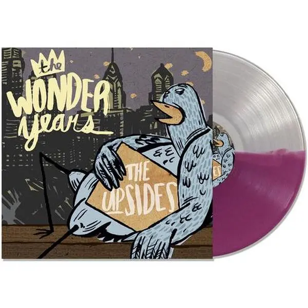 Upsides - Purple & Clear Split - Wonder Years - Record Album, Vinyl LP