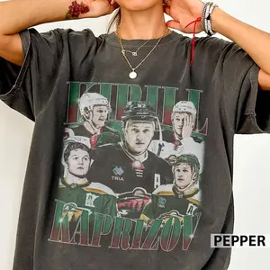 Kirill Kaprizov Ice Hockey Vintage Comfort Colors Shirt