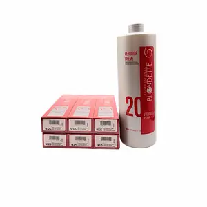 6 BLONDETTE Professional Hair Color 100 ml & 32 oz Peroxide Smooth Even Application 100% Gray Coverage
