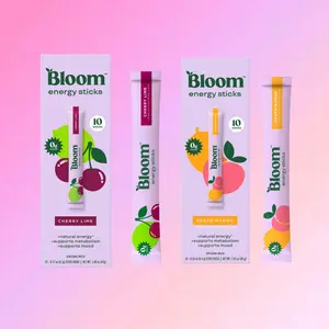 2 Packs Energy Sticks Bundle – Focus & Metabolism Support – Natural Caffeine & B Vitamins