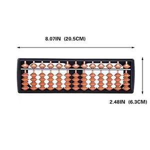 THY COLLECTIBLES 13 Digit Rods Standard Abacus Soroban Chinese Japanese Calculator Counting Tool 8"