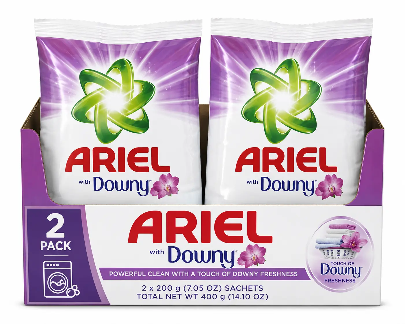 Ariel Powder Laundry Detergent with Downy Freshness