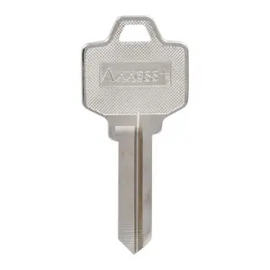 212 MAIN 74-Single Sided Universal Lock Key Blank, Assorted Keys, Brass Hardware - Pack of 4 for Automotive & Motorcycle Locks & Security