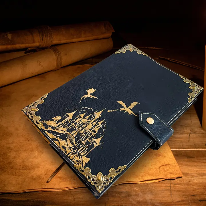Personalized Fantasy Dragon Journal – Custom Notebook for Writers & Gift Giving