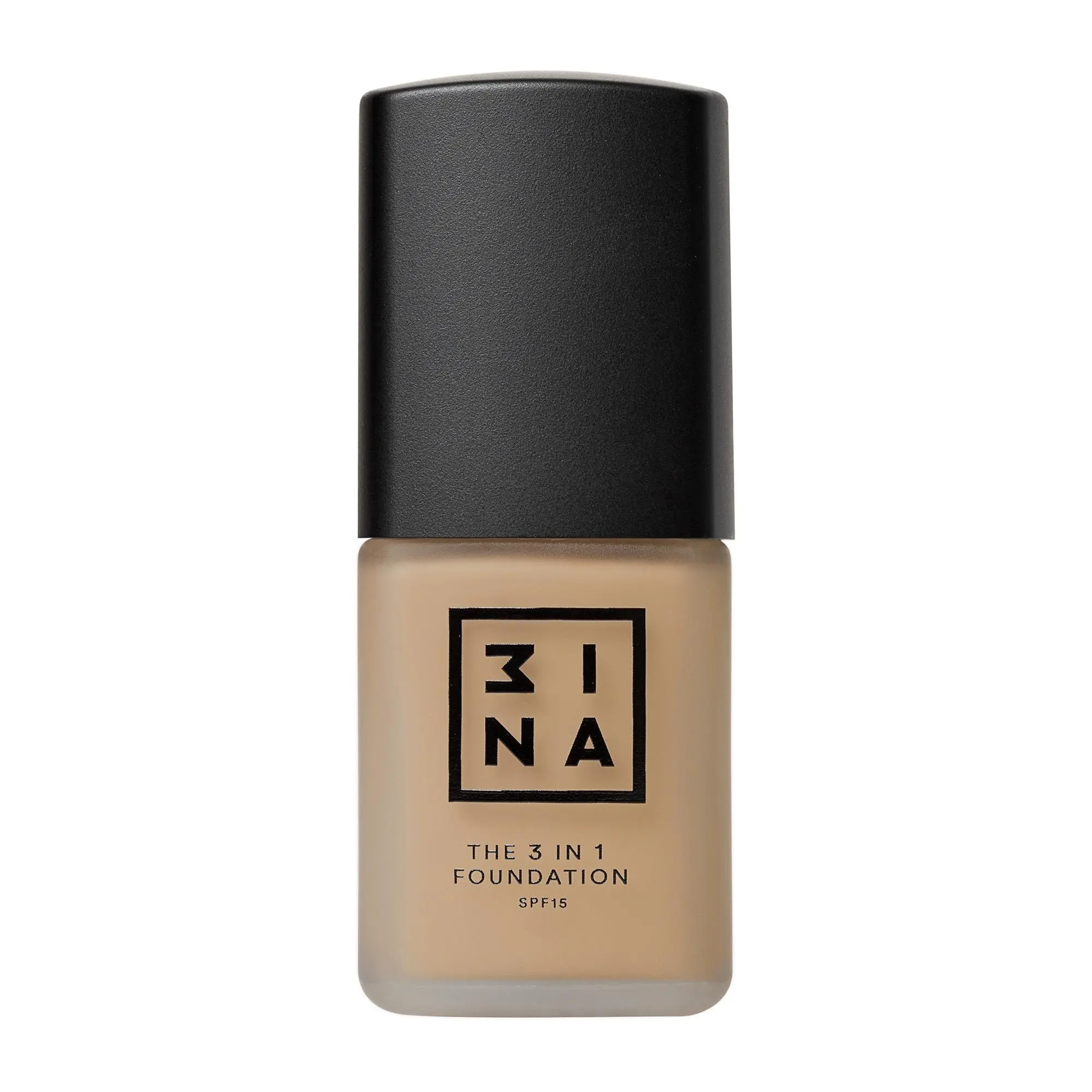 The 3-In-1 Foundation SPF 15 - 201 Light Beige by 3INA for Women - 1.01 oz Foundation