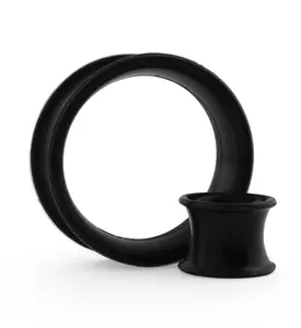 Silicone Black Ear Skins