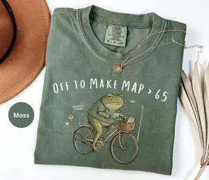 Comfort Colors Funny ICU Nurse Frog Shirt, Gift for ICU Nurse, Critical Care Nurse T-Shirt, Off to Make MAP > 65 Tee