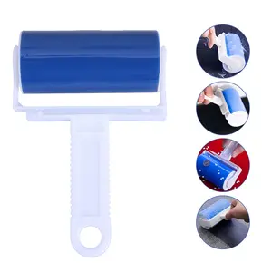 Lint Sticking Roller Washable Roller Dust Cleaner for Clothes Pet Hair Cleaning Household Dust Wiper Cleaning Tools