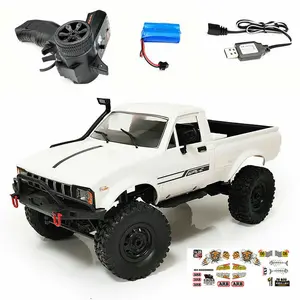 WPL RC Truck C24-1 1:16 4x4 4WD Scale Crawler Pickup Off Road RTR Car R/C White