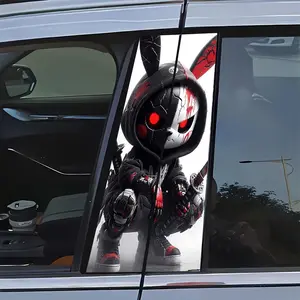Cartoon Rabbit Pattern Car Sticker, Waterproof & Anti-scratch Car Decal, Sticker Decals, Sticker for Cars, Car Exterior Decoration Accessories for Car, Laptop, Phone, Vehicle Exterior Decoration