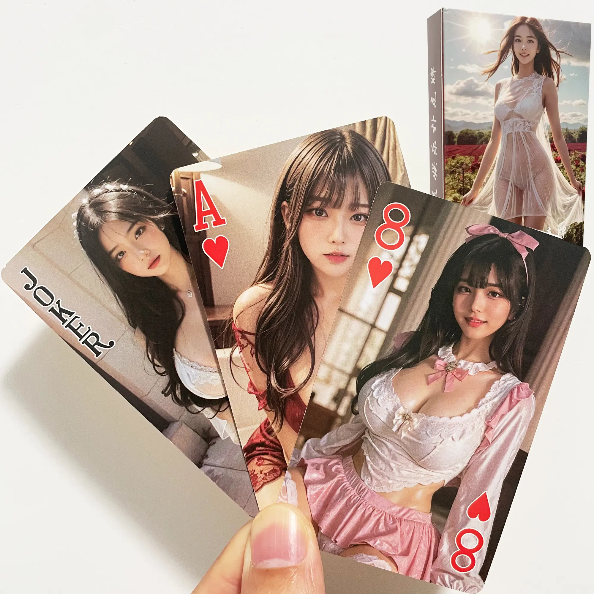Adult-Style Poker Deck - Collectible for Card Games Enthusiasts, Deck Of Cards Adult-Style Poker Deck - Collectible for Card Games Enthusiasts, Deck Of Cards