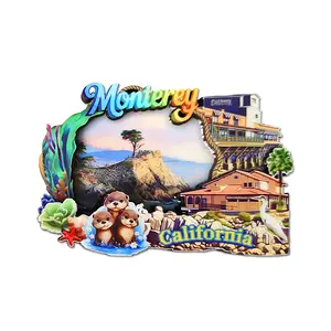 Monterey California USA Travel Souvenir Fridge Magnet - Graduation Gift & Home Decor for Kitchen, Bedroom, Cabinet, Fridge Door - Personalized Fridge Magnet Series