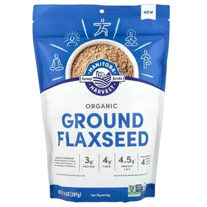 Manitoba Harvest Organic Ground Flaxseed, 14 oz (397 g)