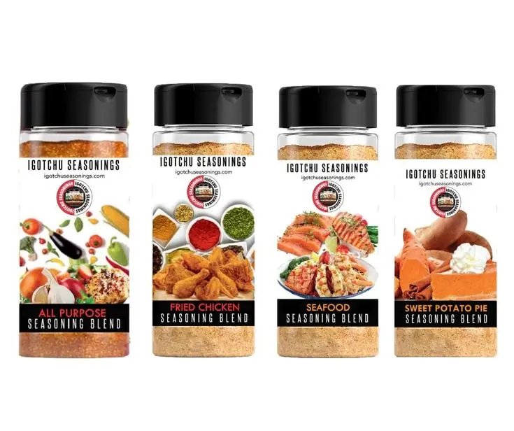 Dirty South Bundle, Igotchu Seasonings—Flavorful Spice Blend Flavor Bundle Salt Garlic great flavor