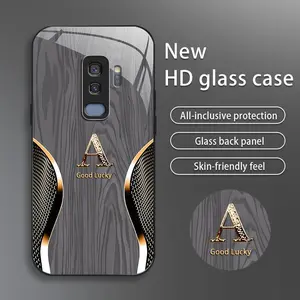 Suitable for [Galaxy S9] Brand new premium phone case, drop-proof and fingerprint-resistant，sophisticated and minimalist design, with 26 English letters to choose from YM99