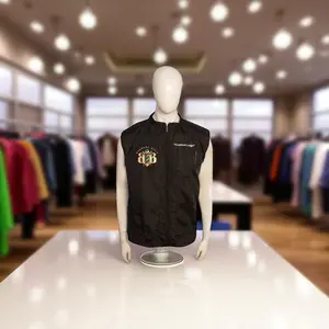 Barber Zipper  Vest with Custom Name Logo Embroidery “Send your Logo”