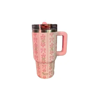 Darling Effect 20oz Lifestyle Flip Straw Tumbler Oh So Fancy Pink