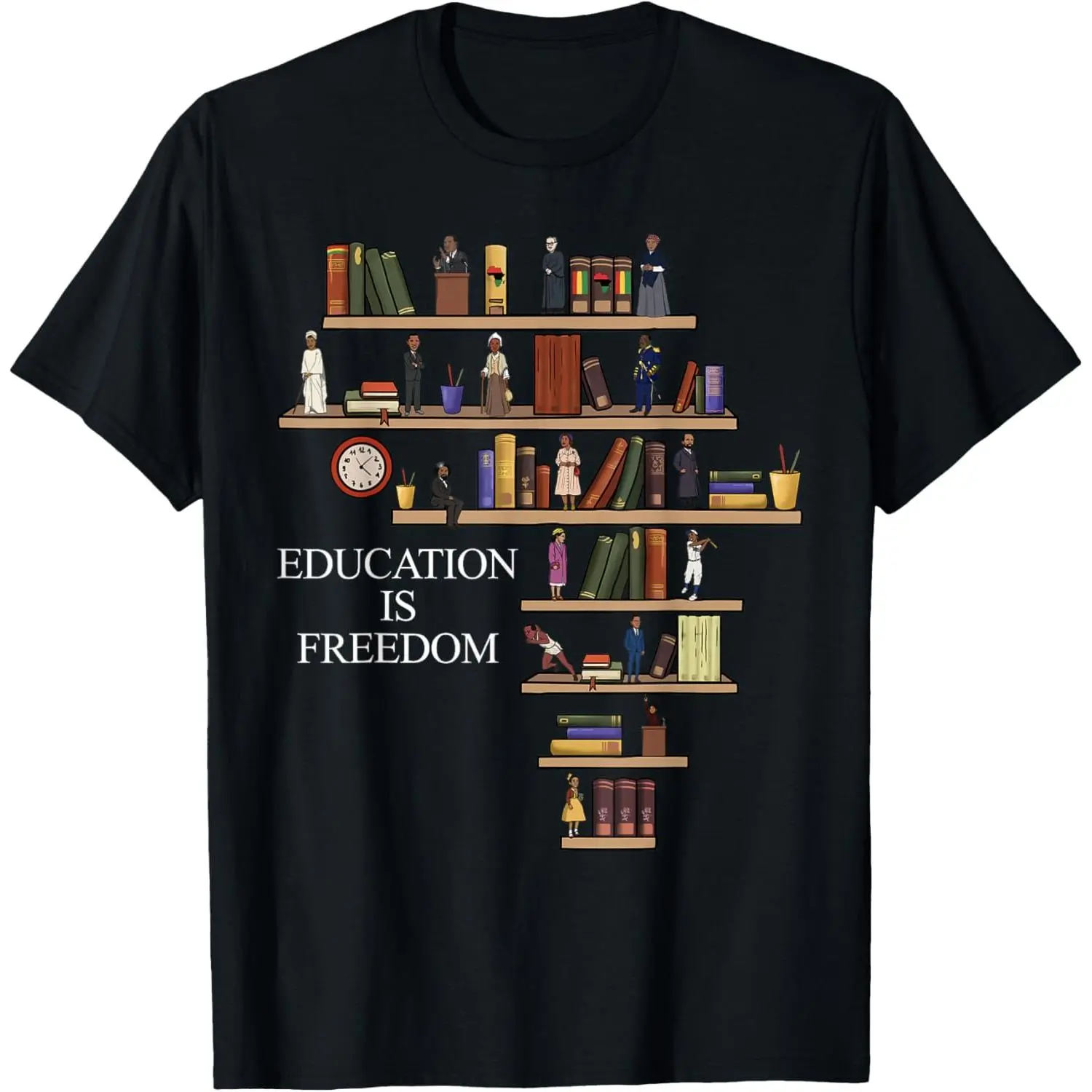 Black History Month Black Leaders African American Pride T-Shirt