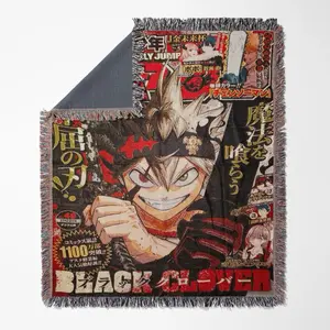 Black Clover (#40) - Asia Half Demon Form - Anime Tapestry - Hang on Wall - 5 Feet tall x 4 feet wide - Ideal for Room Decor