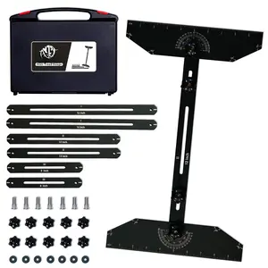 Stair Tread Template Tool,Stair Tread jig,Stair Gauge,from The  Renovation SystemStair Gauge Setframing SquareStair gauges for framing Square (Black)